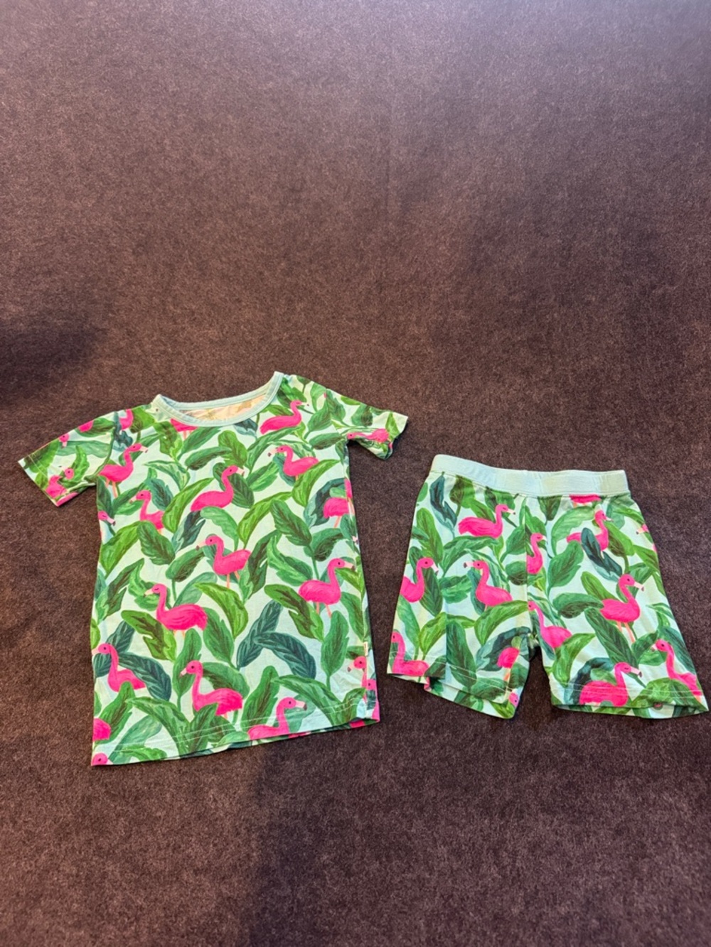Little Sleepies Flamingo Pajama set